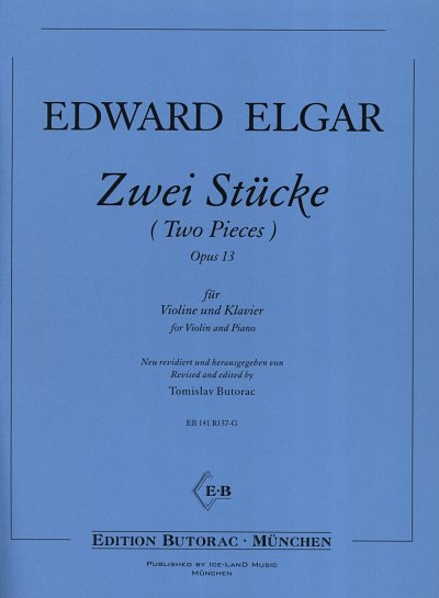 E. Elgar: Zwei Stücke op. 13, VlKlav (KlavpaSt)
