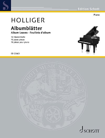 DL: H. Holliger: Albumblätter, Klav