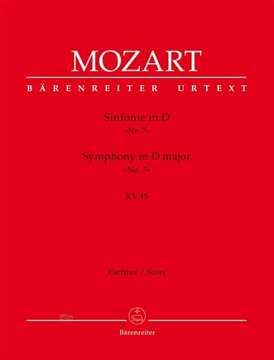 W.A. Mozart: Sinfonie Nr. 7 D-Dur KV 45