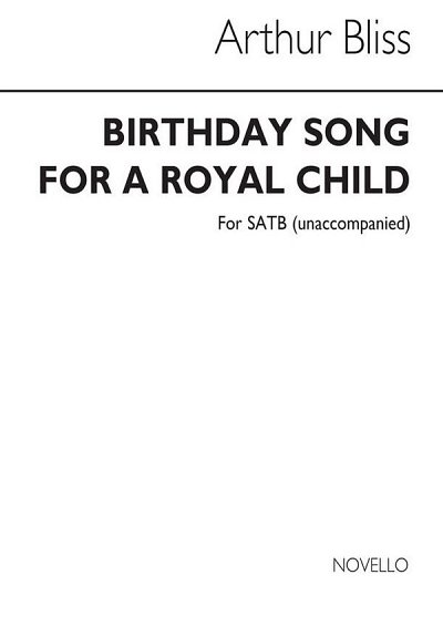A. Bliss: Birthday Song For A Royal Child, GchKlav (Chpa)