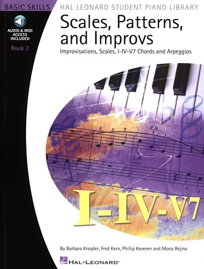 Scales, Patterns and Improvs - Book 2, Klav (+OnlAudio)