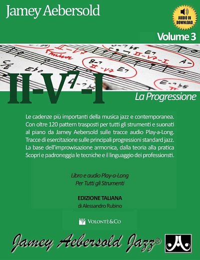 J. Aebersold: La Progressione II- V7-I, Ges/Mel (+CD)