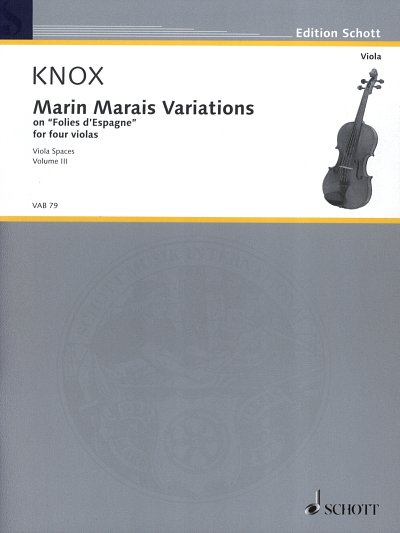 G. Knox: Marin Marais Variations 3 (Pa+St)