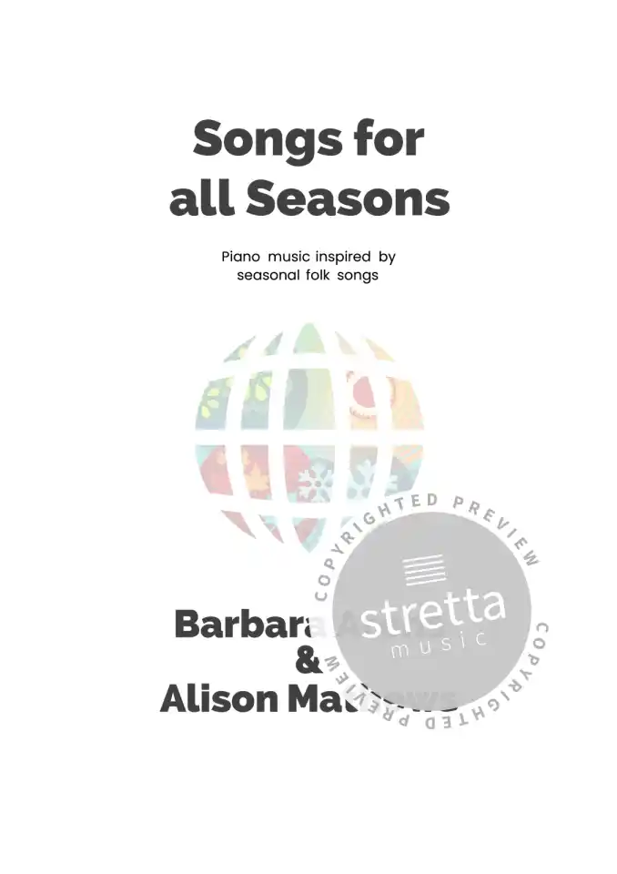 DL: B. Arens: Songs for all Seasons, Klav (1)