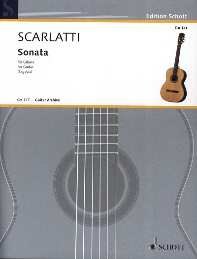 D. Scarlatti: Sonate E-Moll Gitarren Archiv