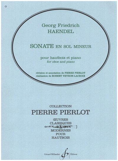 G.F. Händel: Sonate En Sol Mineur, ObKlav (KlavpaSt)