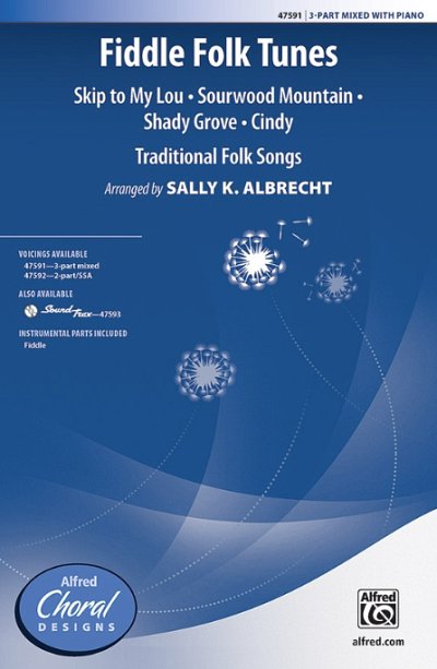 S.K. Albrecht: Fiddle Fold Tunes, Gch3Klav (Chpa)