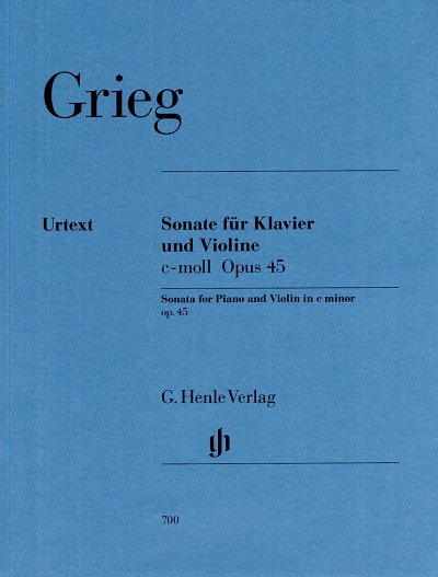 E. Grieg: Violinsonate c-moll op. 45, VlKlav (KlavpaSt)