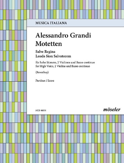 DL: A. Grandi: Motetten (Part.)