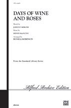 H. Mancini et al.: Days of Wine and Roses SATB,  a cappella