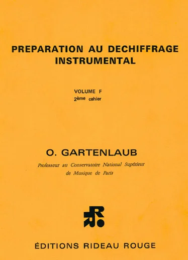 Préparation au déchiffrage instrumental-Vol F 2, Instr (0)