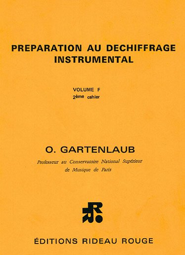 Préparation au déchiffrage instrumental-Vol F 2, Instr