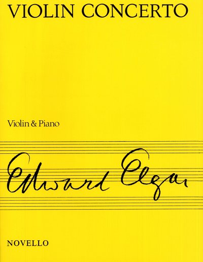 E. Elgar: Violin Concerto Op.61, VlKlav (KlavpaSt)