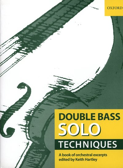 K. Hartley: Double Bass Solo Techniques, Kb
