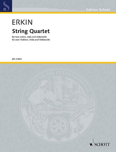 DL: U.V. Erkin: String Quartet, 2VlVaVc (Pa+St)