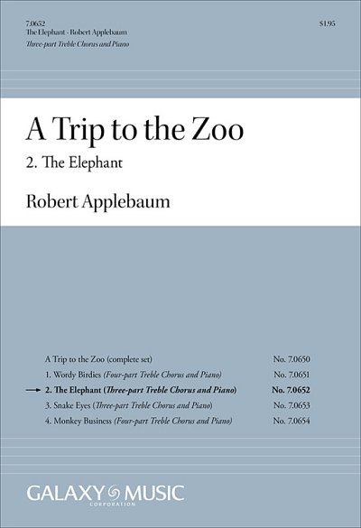 R. Applebaum: A Trip to the Zoo: 2. The Elephant (KA)
