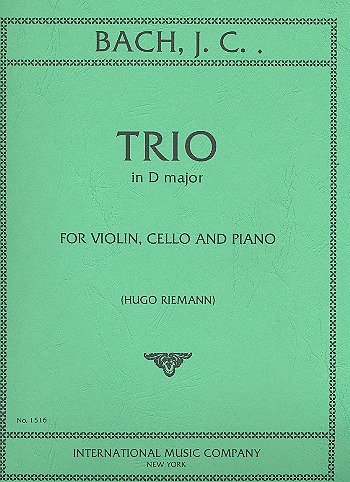 J.C. Bach: Trio D Major, VlVcKlv (Stsatz)