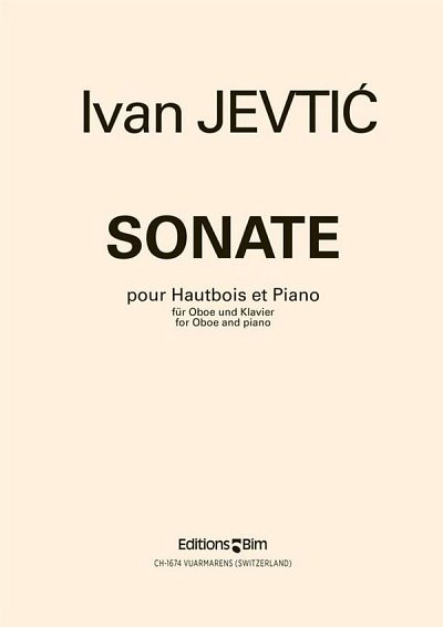I. Jevti_: Sonate, ObKlav (KlavpaSt)