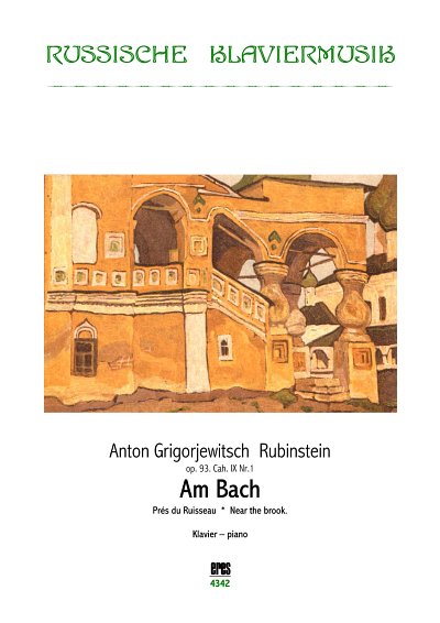 A. Rubinstein: Am Bach, Klavier