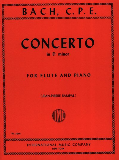 C.P.E. Bach: Concerto Re M. (Rampal), Fl