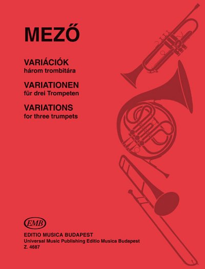 I. Mezö: Variationen für drei Trompeten, 3Trp (Sppa)