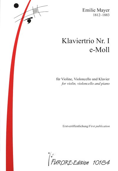 E. Mayer: Klaviertrio Nr. 1 e-Moll, VlVcKlv (KlavpaSt)
