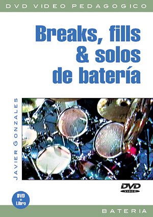 J. Gonzales: Breaks, fills & solos de batería, Drst (DVD)