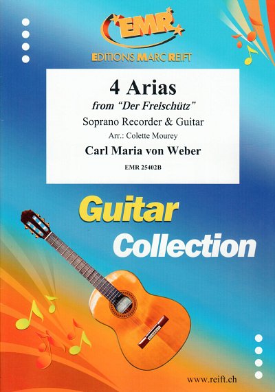 C.M. von Weber: 4 Arias, SbflGit