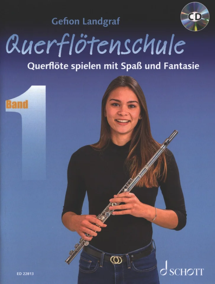 G. Landgraf-Mauz: Querflötenschule 1, Fl (+CD) (0)
