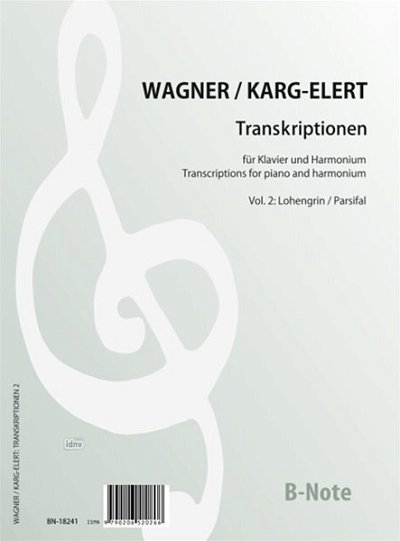 R. Wagner: Transkriptionen für Klavier und, KlavHarm (Pa+St)