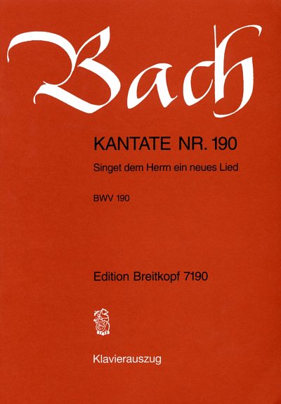J.S. Bach: Kantate am Neujahrstag - 