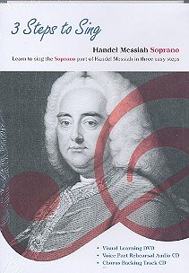 G.F. Händel: 3 Steps to Sing: Handel Messiah, GesS (DVD+2CD)