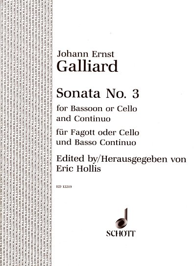 J.E. Galliard: Sonate Nr. 3 F-Dur
