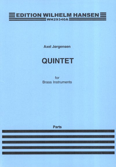 A. Jorgensen: Quintett, KorTrHrThrTb (Stsatz)