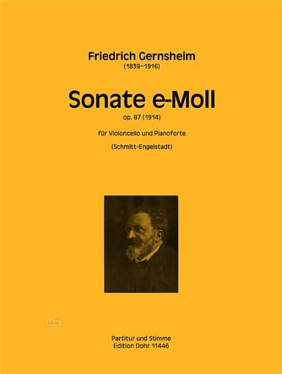 F. Gernsheim: Sonate e-Moll op. 87, VcKlav (KlavpaSt)