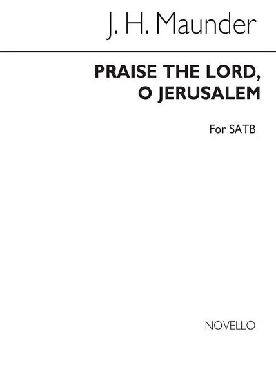 Praise The Lord, O Jerusalem, GchKlav (Chpa)