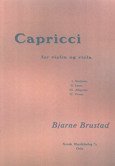 Brustad Bjarne: Capricci