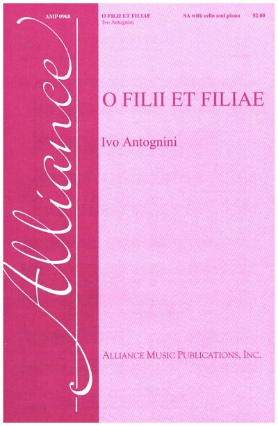 I. Antognini: O Filii et Filiae (Chpa)