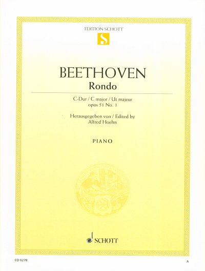 L. v. Beethoven: Rondo C-Dur op. 51/1 , Klav