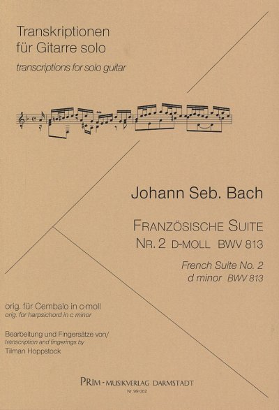 J.S. Bach: Franzoesische Suite 2 D-Moll Bwv 813 (Cemb)