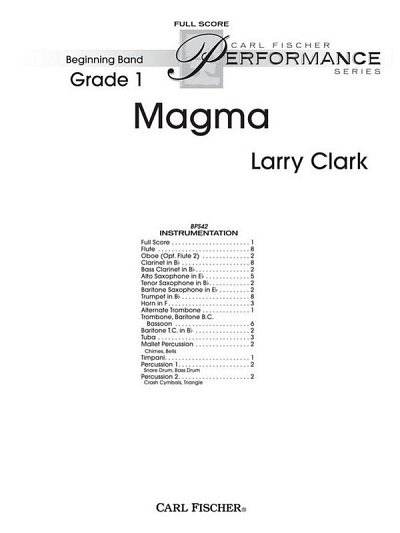 L. Clark: Magma, Blaso (Part.)