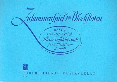 R. Lerich: Kleine russische Suite d-Moll 5 (Part.)