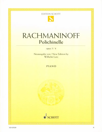 S. Rachmaninow: Polichinelle op. 3/4 , Klav