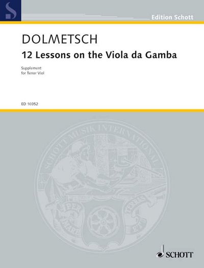 12 Lessons on the Viola da Gamba