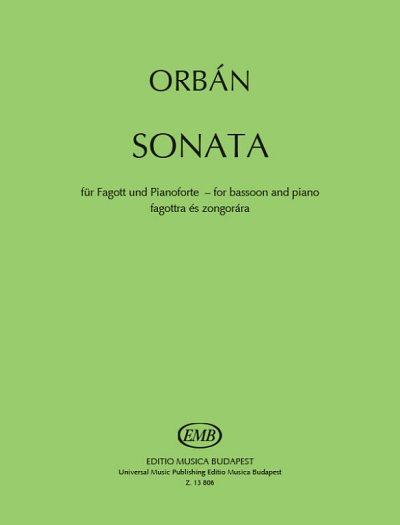 G. Orbán: Sonata, FagKlav (KlavpaSt)