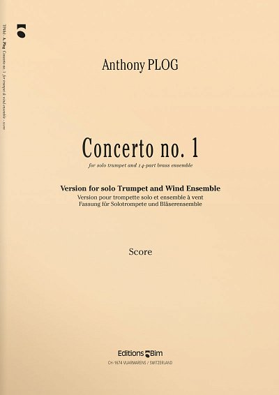 A. Plog: Trumpet Concerto N° 1