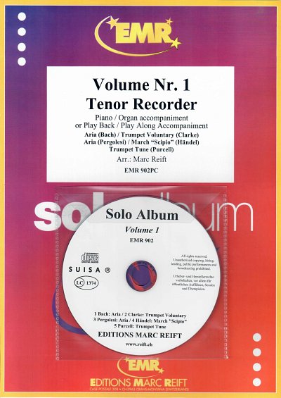 M. Reift: Solo Album Volume 01, TbflKlv/Org (+CD)