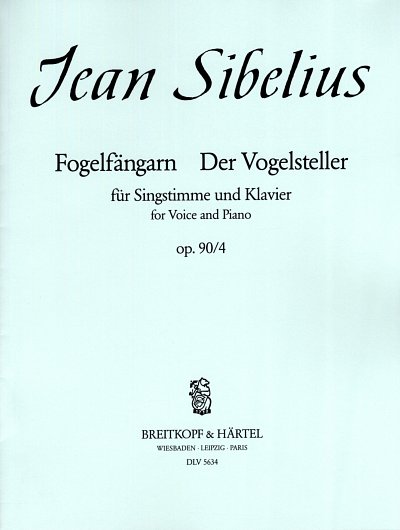 J. Sibelius: 6 Lieder Op 90/4 Der Vogel