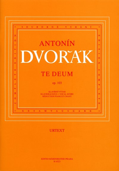 A. Dvorák: Te Deum op. 103, 2GsGch4Orch (KA)
