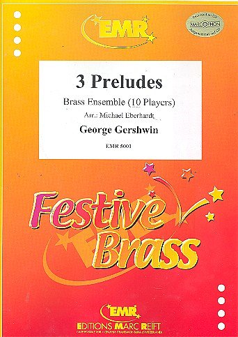 G. Gershwin: 3 Preludes, 10Blech (Pa+St)